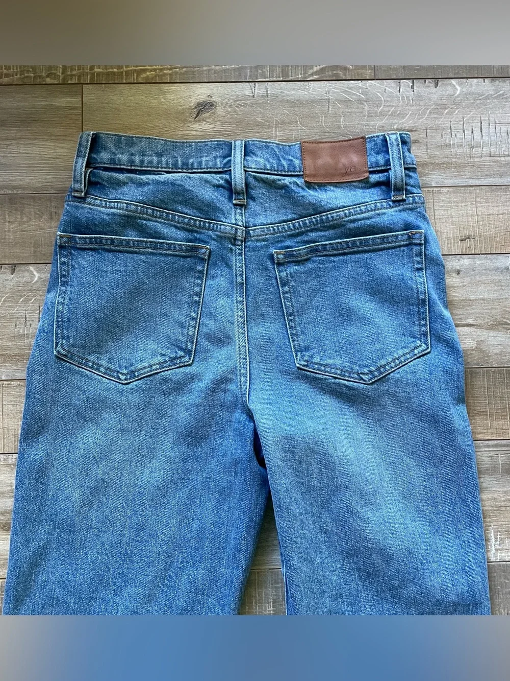J.Crew Denim Stovepipe Jeans Women’s 27 High Rise Straight Leg